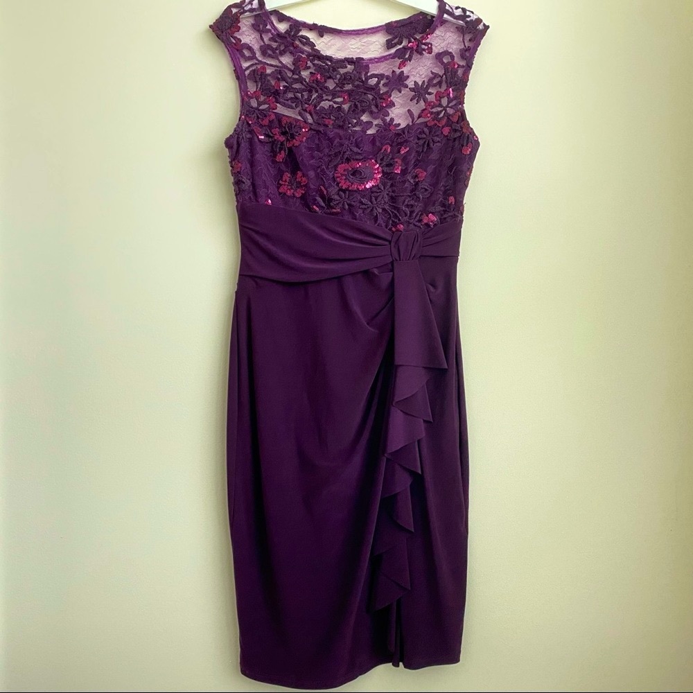 Blu Sage Purple Dress - Size 4